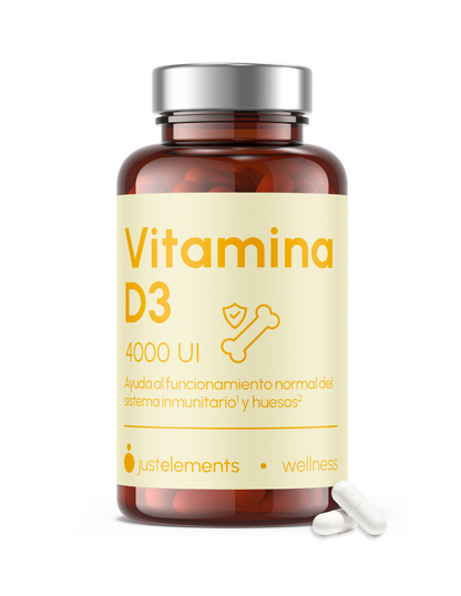 Vitamina D3 4000 UI - Refuerza tus huesos, defensas y articulaciones