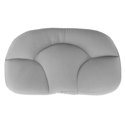Almohada nube de microperlas de la marca innovagizmo, muestra su forma suave y esponjosa en color blanco.