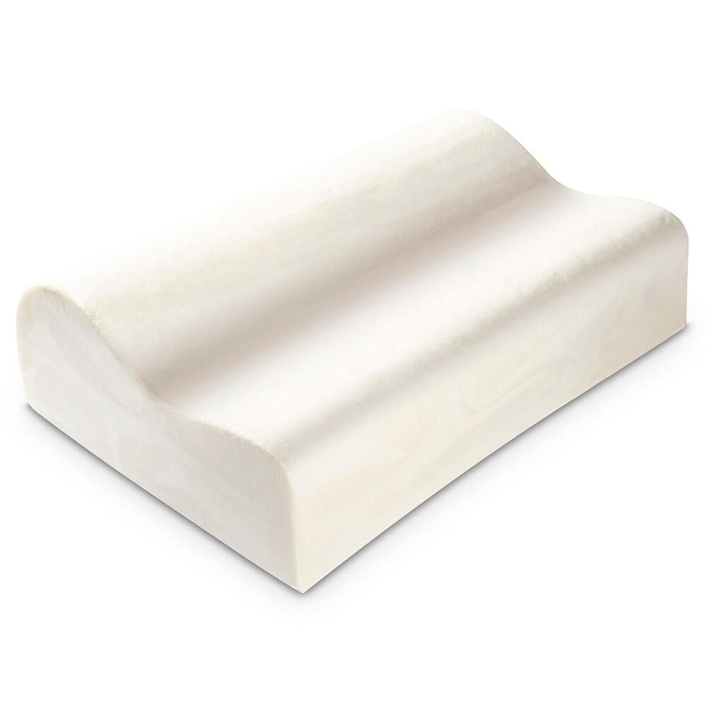 Almohada viscoelástica innovagizmo de innovagizmo.com, con diseño ergonómico y textura suave para mayor confort y soporte.