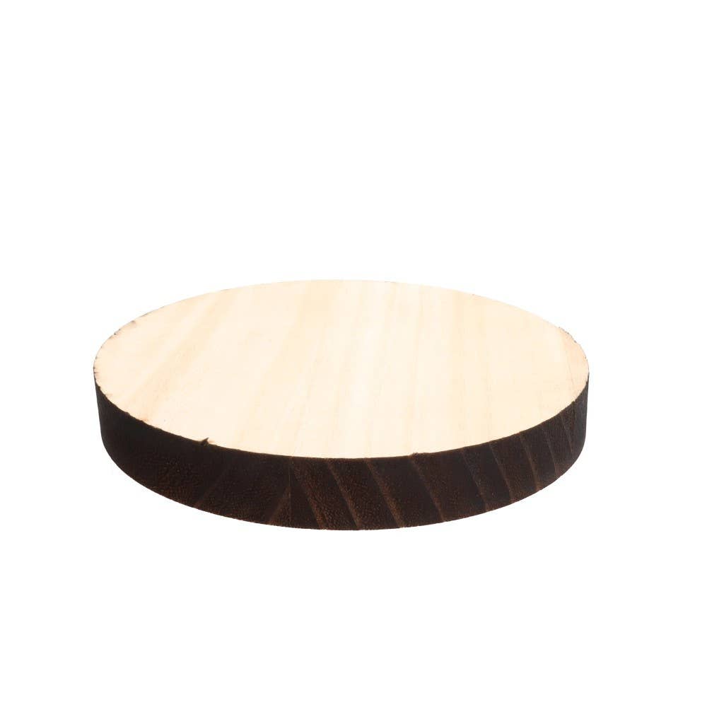 Altar de madera con símbolo de Metatrón, decorativo y espiritual, ideal para espacios de meditación y rituales.