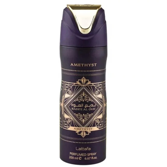 Lattafa BADEE AL OUD AMETHYST Desodorante perfumado mujer 200ml