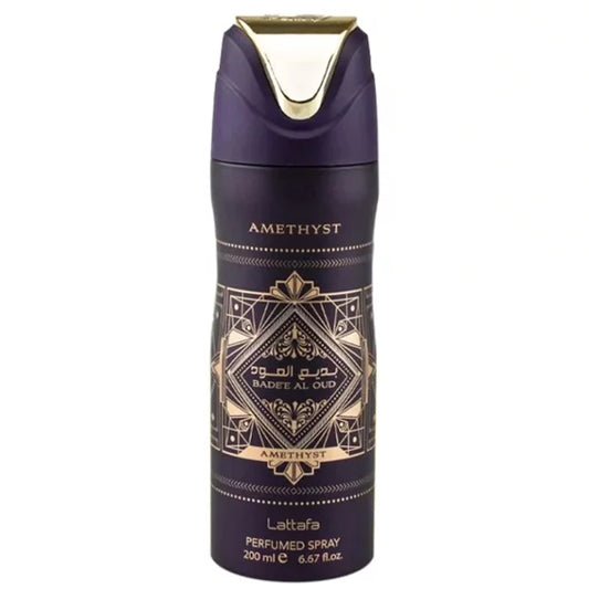 Lattafa BADEE AL OUD AMETHYST Desodorante perfumado mujer 200ml
