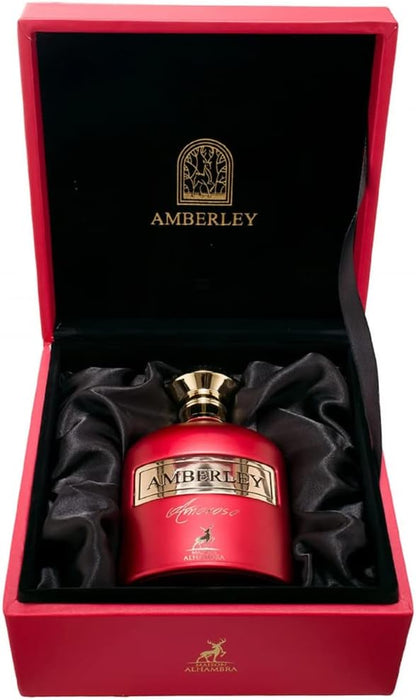 Amberley Amoroso Eau de Parfum Maison Alhambra - Fragancia Floral Afrutada de 100 ml para Mujer