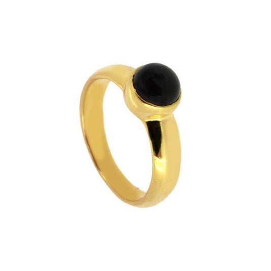 Anillo 'Ceylan' de Espinela - Baño de Oro 18k
