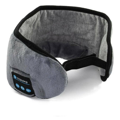 Antifaz Bluetooth innovagizmo.com, comodidad y tecnología para dormir y relajarse, con diadema ajustable y acabado suave.