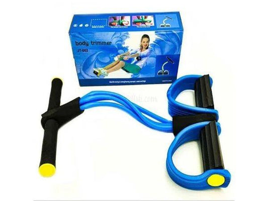 Banda de resistencia con cuerda de tracción elástica de la marca Innovagizmo, ideal para entrenamiento y ejercicio en casa.