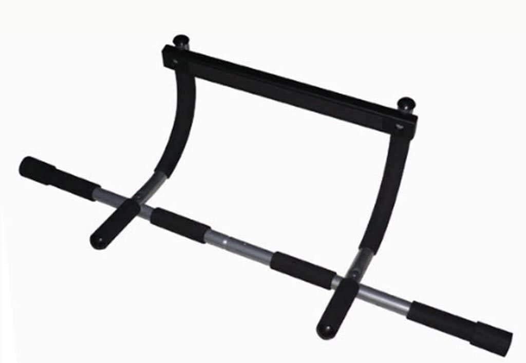 Barra de entrenamiento innovagizmo con peso y agarres para ejercicio en gimnasio y entrenamiento en casa.