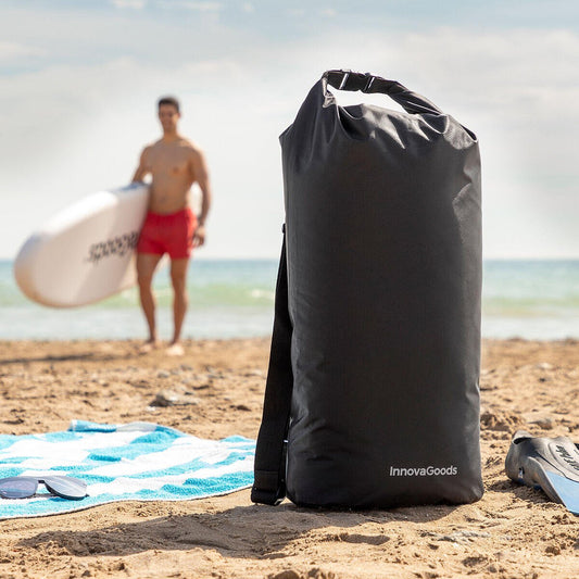 Bolsa estanca impermeable deportiva Dryhux de 20L de innovagizmo, ideal para proteger objetos en actividades al aire libre.