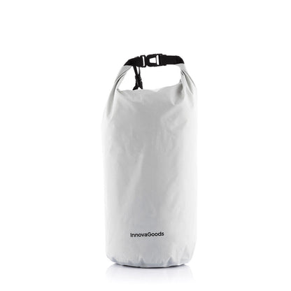 Bolsa estanca impermeable deportiva Drysal Innovagizmo de 10L, ideal para protección contra agua en actividades al aire libre.