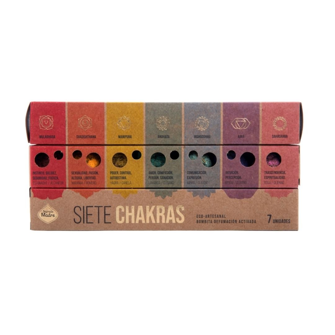 Bombita Defumación 7 Chakras