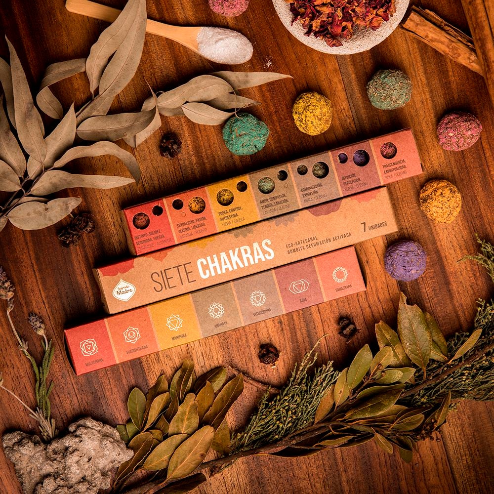 Bombita Defumación 7 Chakras
