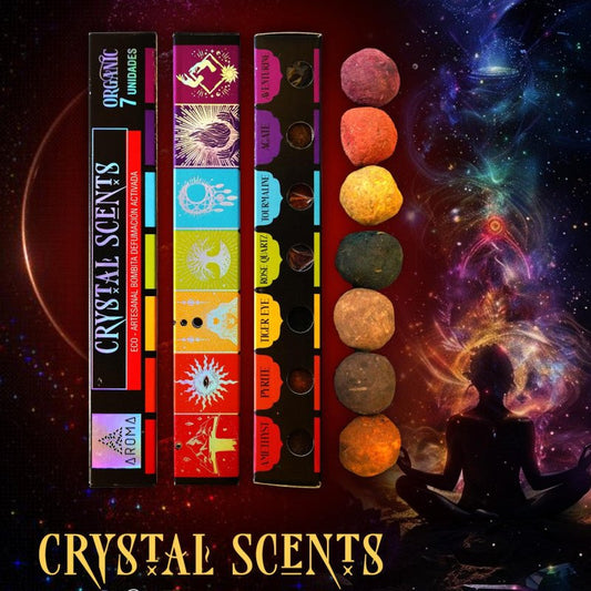 Bombita Defumación 7 Chakras - Crystal Scent
