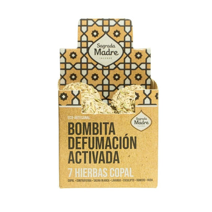 Bombita Defumación 7 Hierbas y Copal