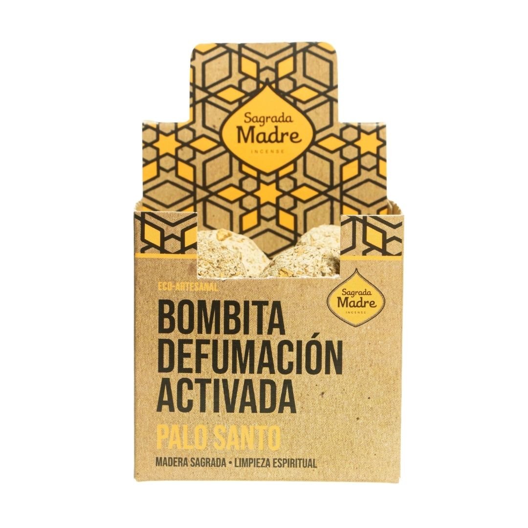 Bombita Defumación Activada Palo Santo