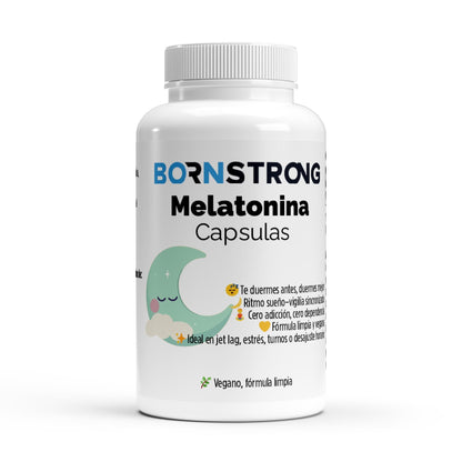 Pack Dormir Mejor de BORNSTRONG FITNESS, suplemento para mejorar el sueño, descansar y recuperar energía para el día siguiente.