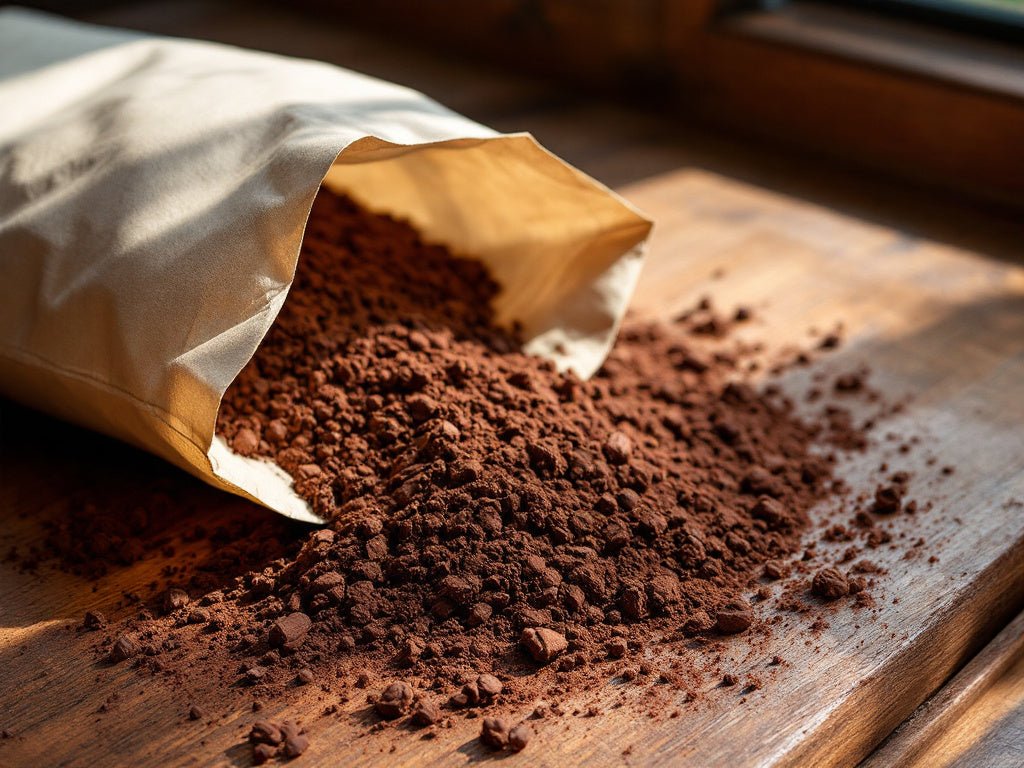 Cacao en polvo 100% natural de AZALA GOURMET, envase de 1kg, textura fina y color marrón oscuro.
