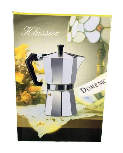 Cafetera innovagizmo de 6 tazas, cafetera de café con diseño compacto y ergonómico, lista para preparar café en casa.
