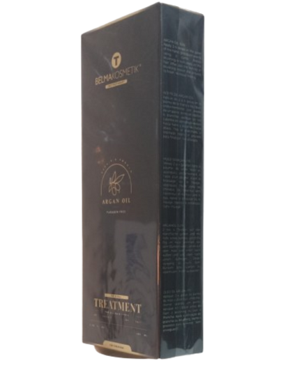 Sérum de aceite de argán Belma Kosmetik de XARODIST en caja, con botella de aceite de argán visible en lateral.