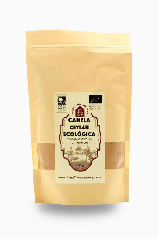 Canela de Ceylán en Polvo Ecológica