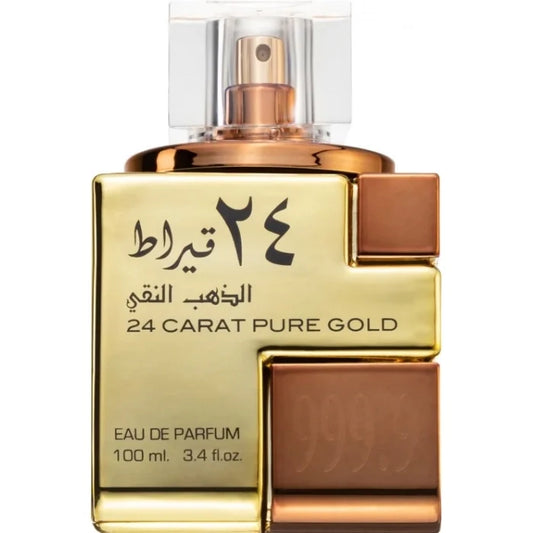 Lattafa 24 Carat Pure Gold Eau De Parfum 100ml Women Fragrance