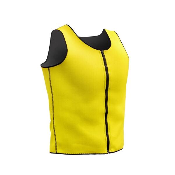 Chaleco deportivo con efecto sauna para hombre y mujer de la marca Innovagizmo, tejido ajustado y cómodo para ejercicio.