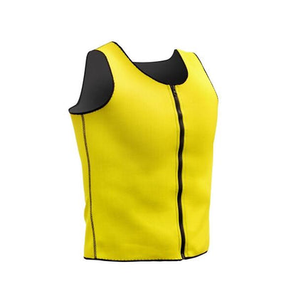 Chaleco deportivo con efecto sauna para hombre y mujer de la marca Innovagizmo, tejido ajustado y cómodo para ejercicio.