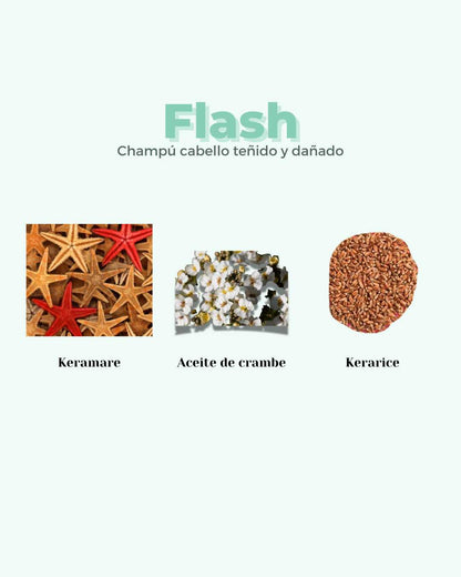 Champú Sólido ECO Reparador Cabello Dañado FLASH