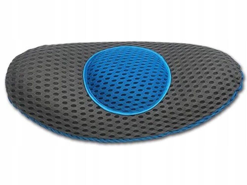 Almohadilla ergonómica de apoyo lumbar, ideal para mejorar la postura y aliviar la tensión en la zona lumbar.