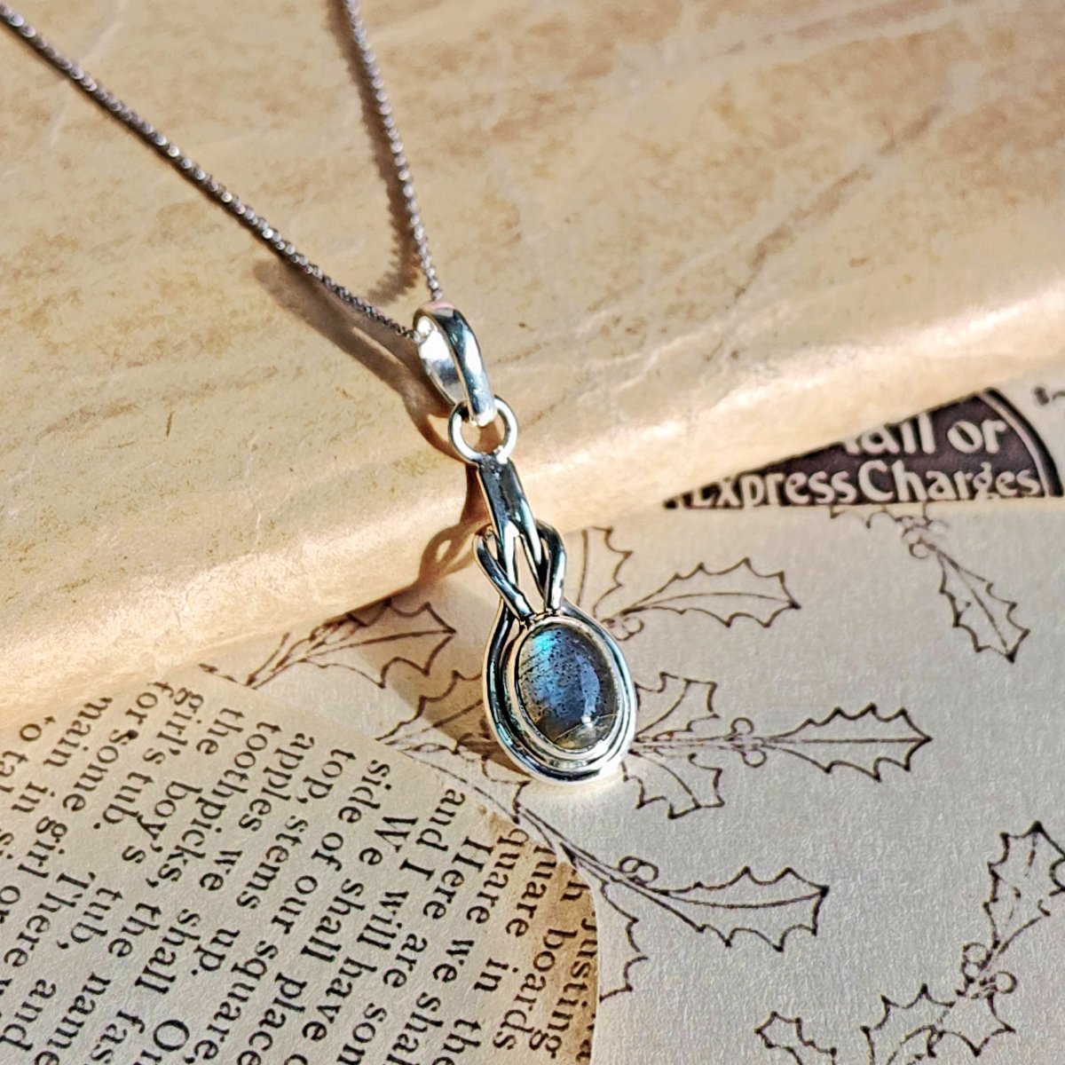 Colgante Arwen Labradorita y Plata de Ley 925 - Sensaido