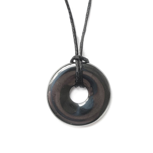 Colgante Donut de Hematite - Sensaido