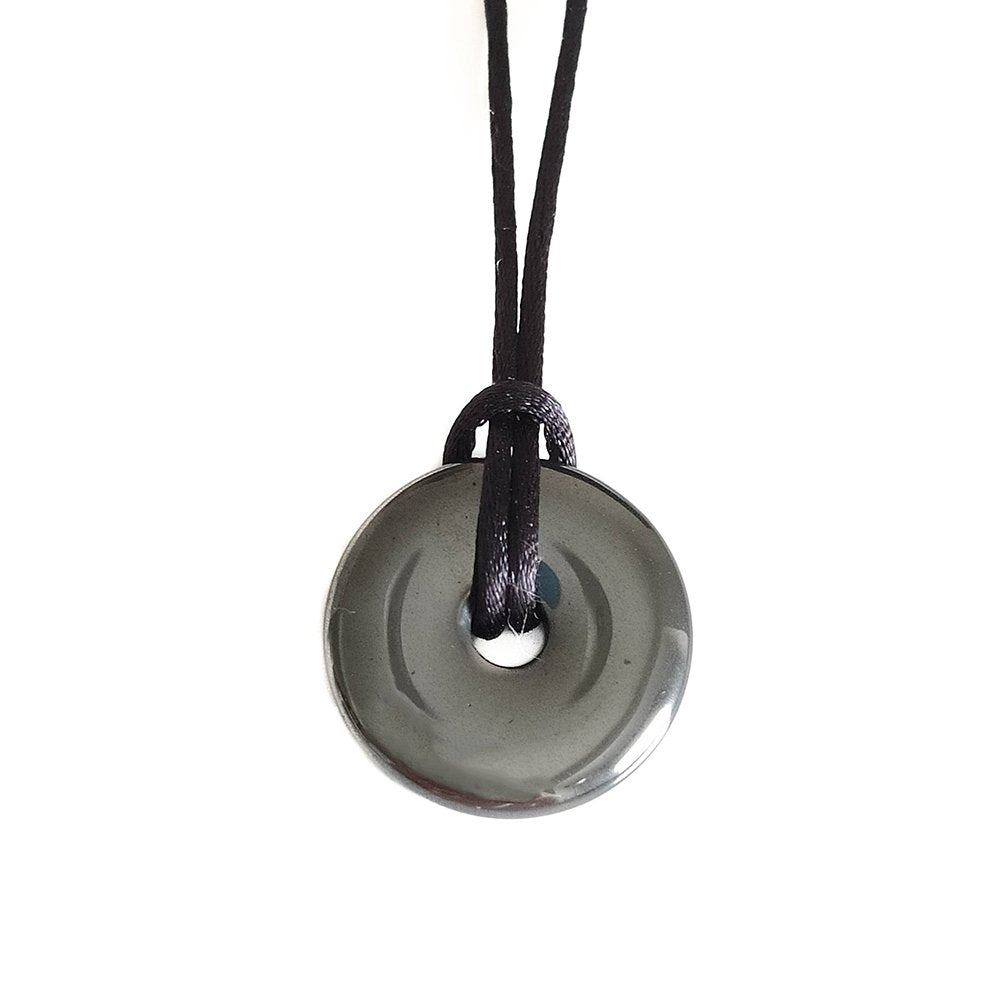 Colgante Donut de Hematite - Sensaido