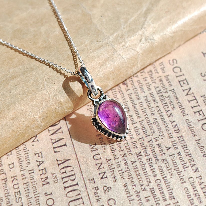 Colgante 'Ishtar' Amatista y Plata de Ley 925 - Sensaido