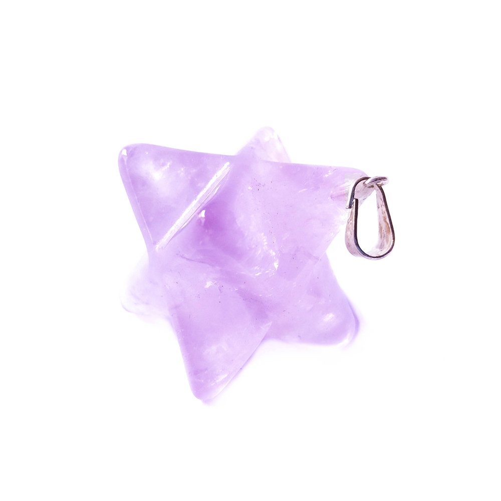Colgante Merkaba de Amatista