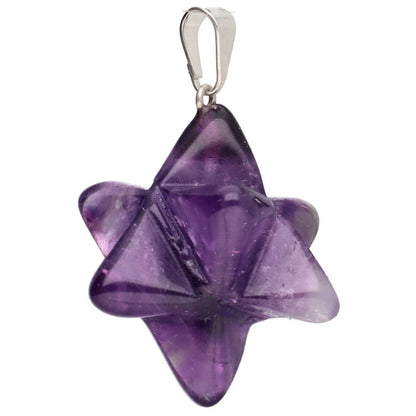 Colgante Merkaba de Amatista