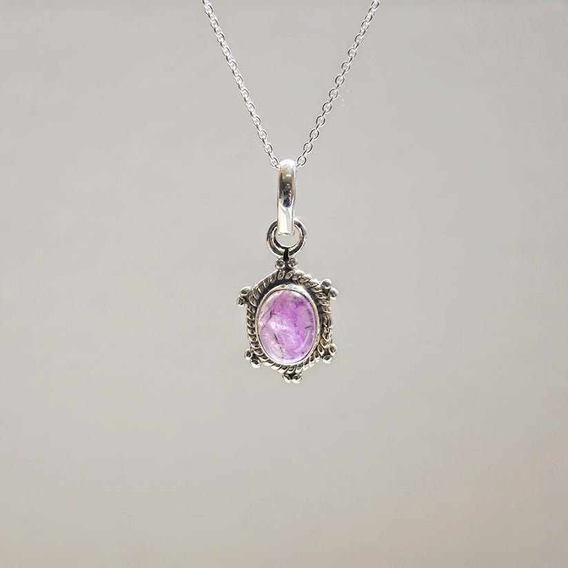Colgante 'Nammu ' Amatista y Plata de Ley 925 - Sensaido