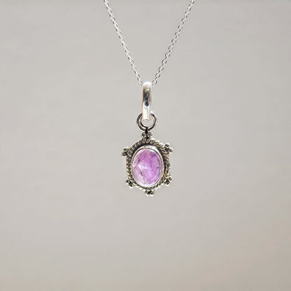Colgante 'Nammu ' Amatista y Plata de Ley 925 - Sensaido