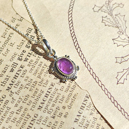 Colgante 'Nammu ' Amatista y Plata de Ley 925 - Sensaido