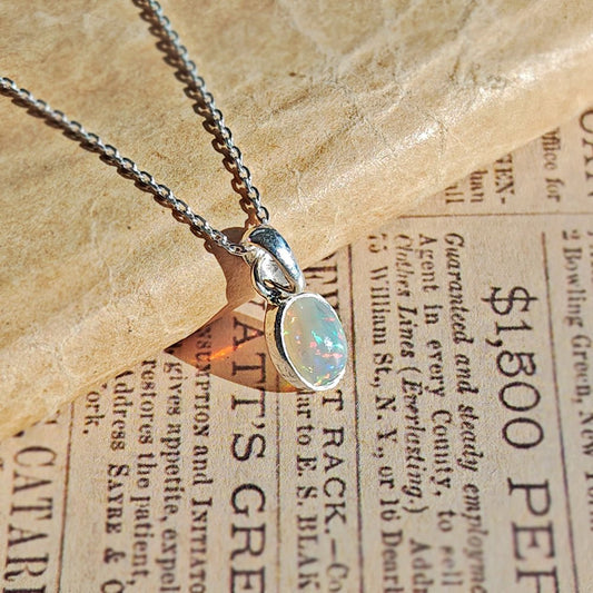 Colgante Ópalo y Plata de Ley 925
