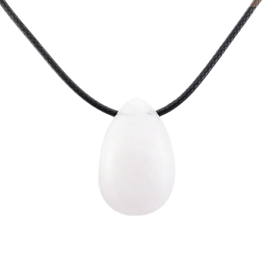 Colgante Perita de Cuarzo Blanco