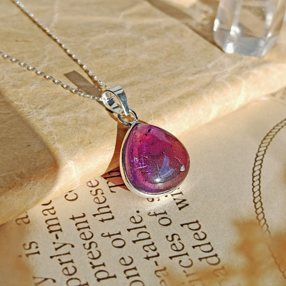 Colgante 'Sedna' de Amatista y Plata de Ley 925 - Sensaido