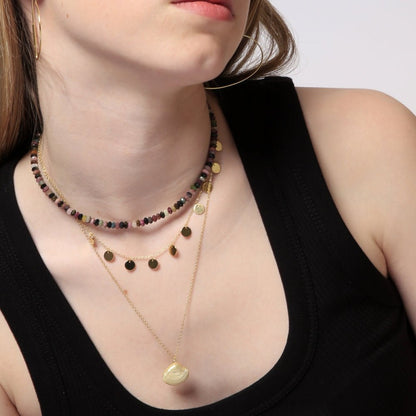 Collar 'Asteria' - Turmalina Multicolor