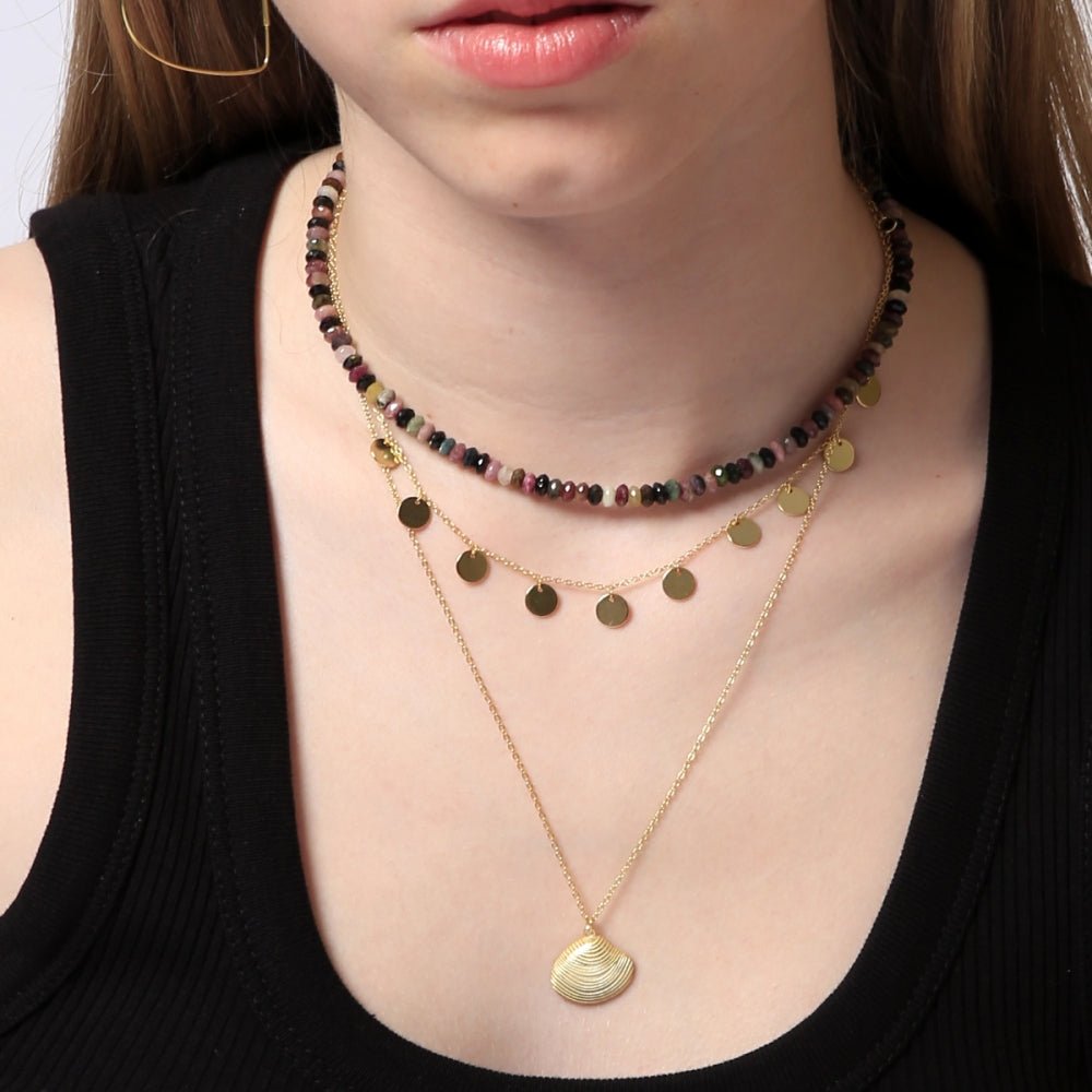 Collar 'Asteria' - Turmalina Multicolor