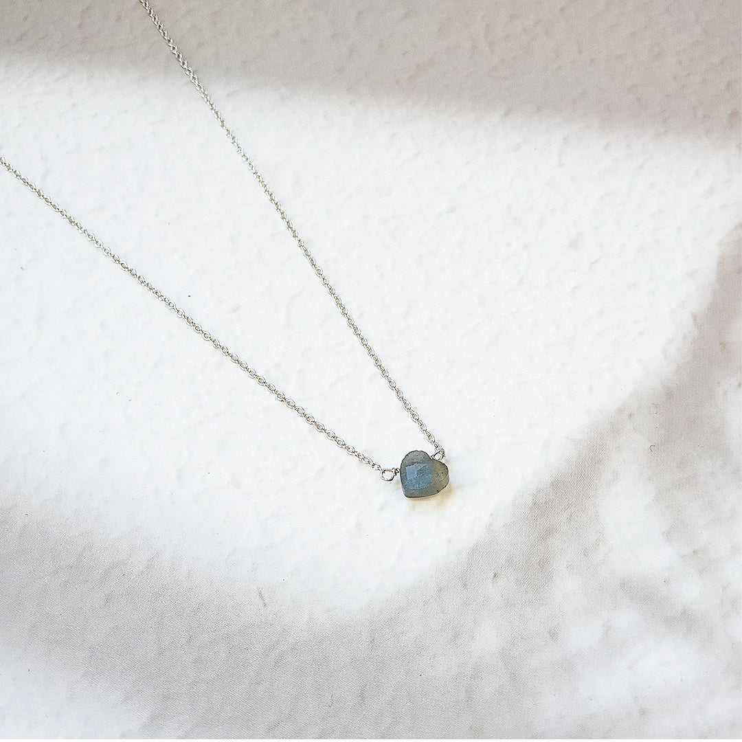 Collar Coratione Labradorita - Plata de Ley 925