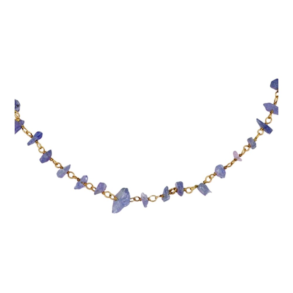 Collar 'Daphne' de Tanzanita