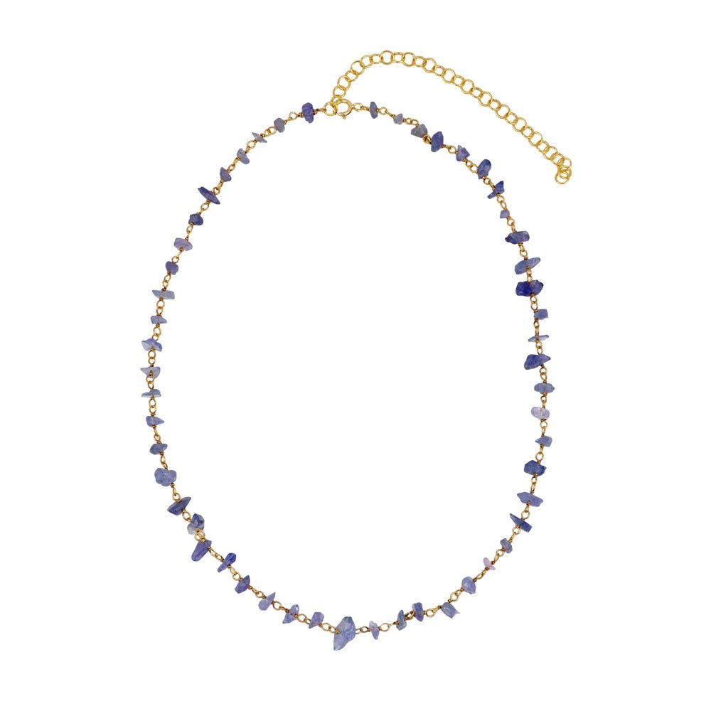 Collar 'Daphne' de Tanzanita