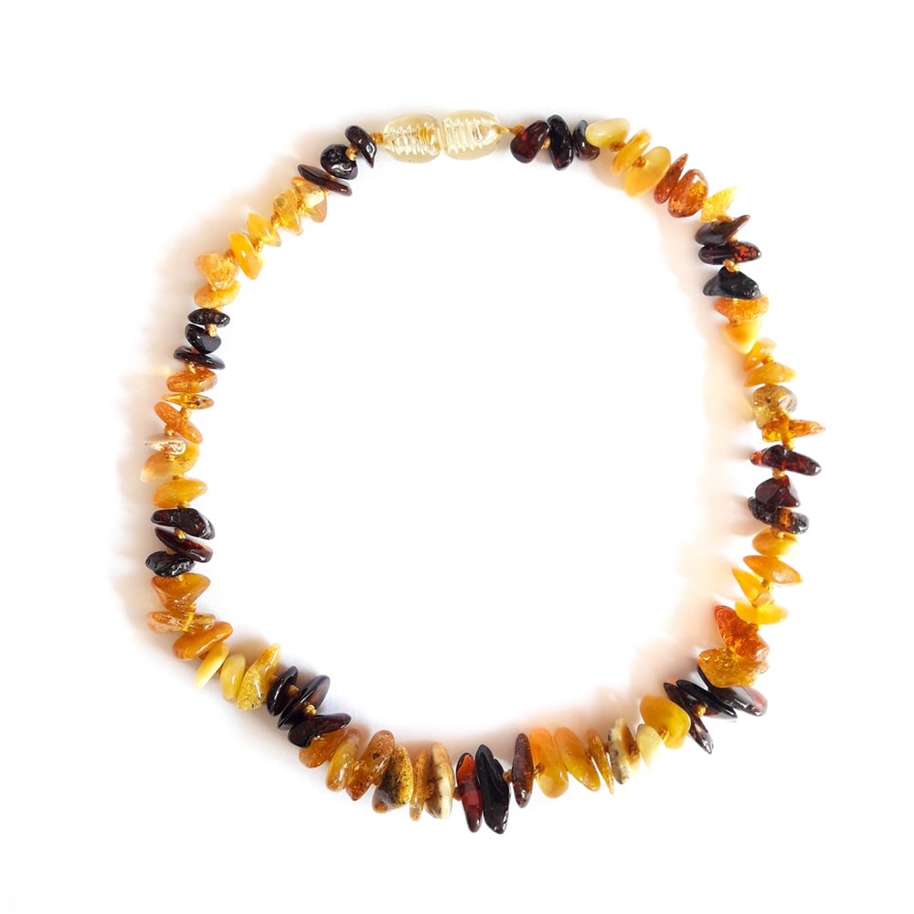 Collar de Ámbar Infantil tipo chip