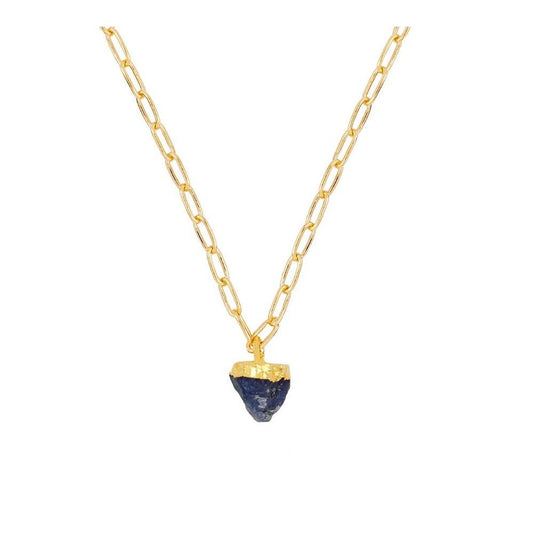 Collar de Tanzanita en Bruto