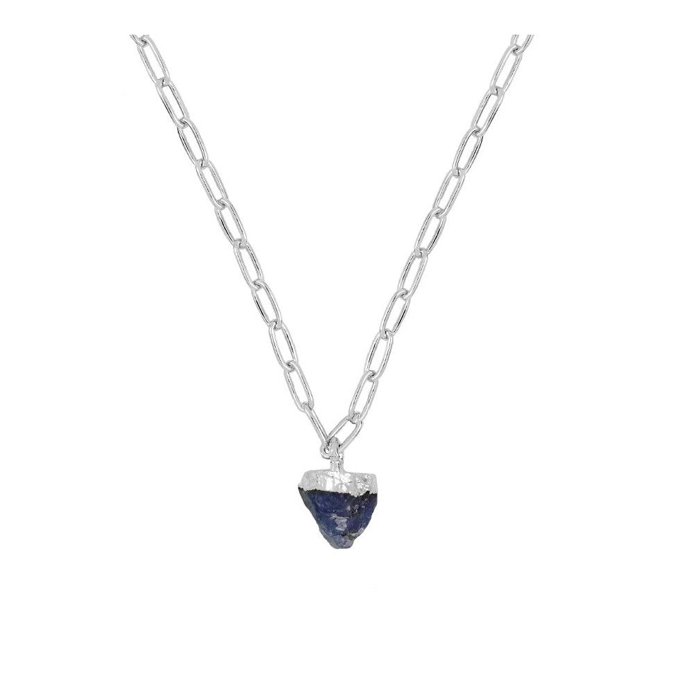 Collar de Tanzanita en Bruto