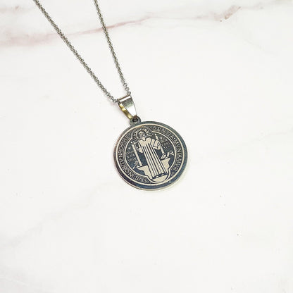 Collar Medalla de San Benito