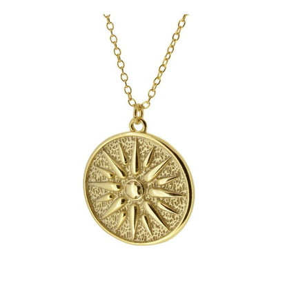Collar Medallón Solar